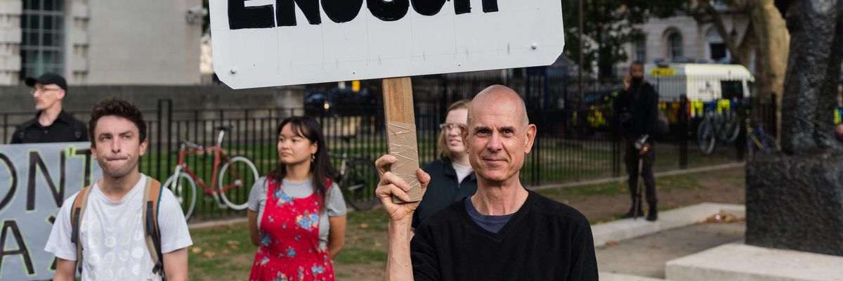 Enough Is Enough protest in UK