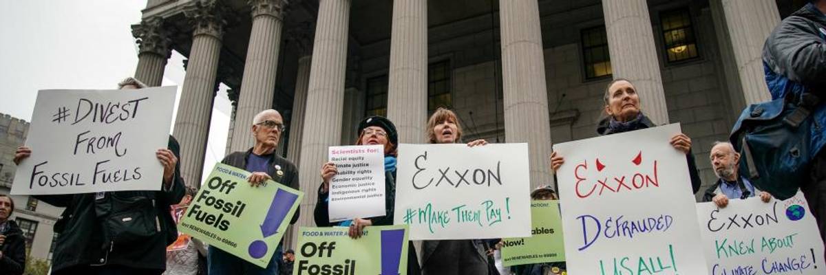 House Democrats Hold Historic Hearing on How Big Oil Spent Decades Trying to 'Suppress the Truth' About the Climate Crisis