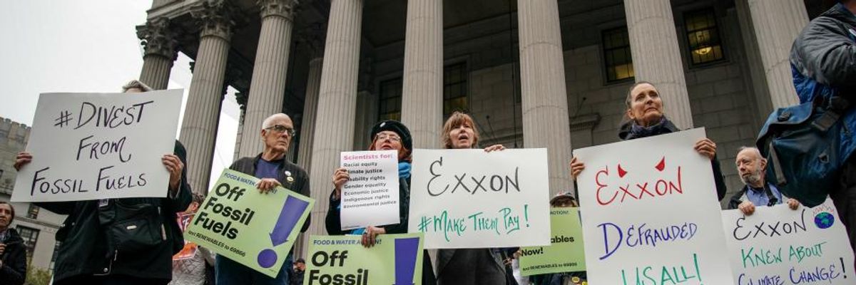 House Democrats Hold Historic Hearing on How Big Oil Spent Decades Trying to 'Suppress the Truth' About the Climate Crisis