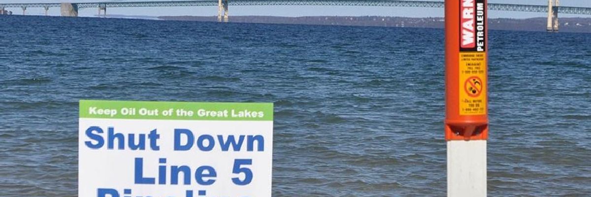 'This Is a Really, Really Big Deal': Michigan Gov. Moves to Shut Down Line 5 Pipeline to Protect Great Lakes