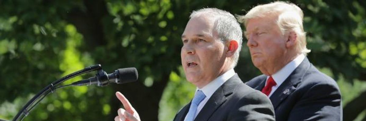 Trump EPA's 4-Year Strategic Plan Doesn't Mention 'Climate.' Not Once.