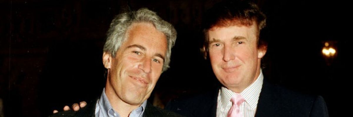 Epstein & Trump At Mar-A-Lago