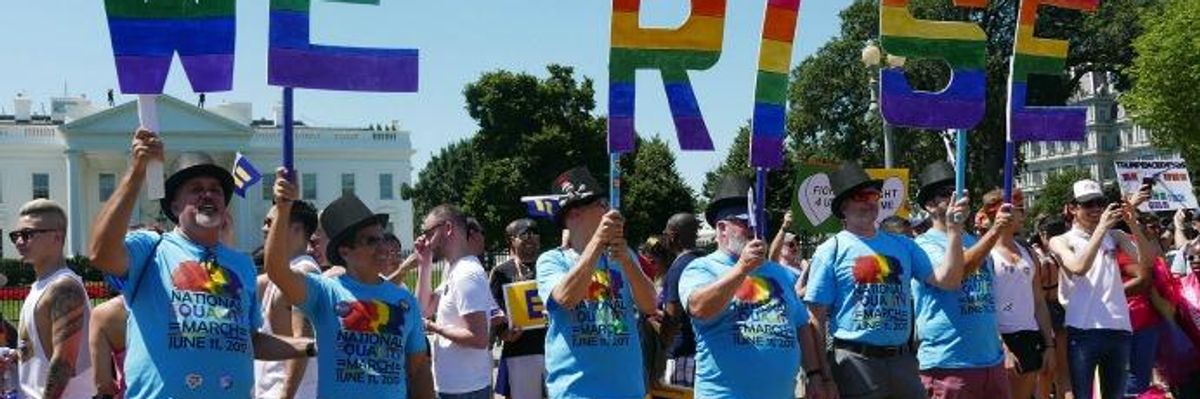 LGBTQ Advocates Cheer Historic Victory After US House Passes Equality Act