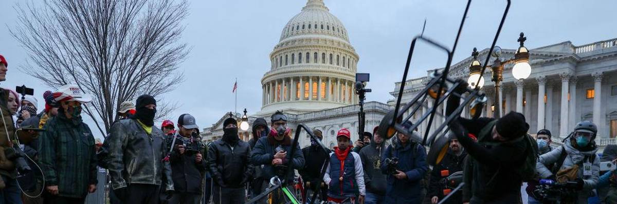 Impeach Trump. Then Arrest Trump. Then Prosecute Him for Sedition