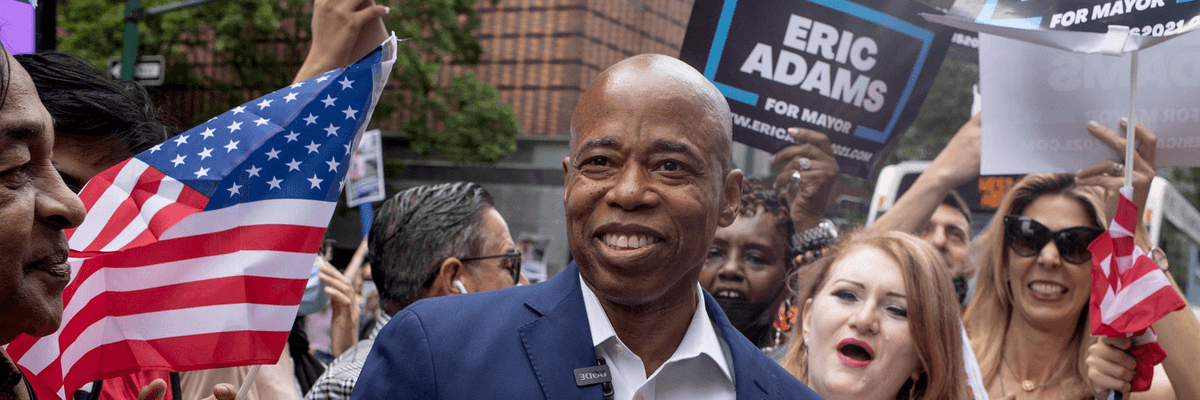 Eric Adams on teachers and education