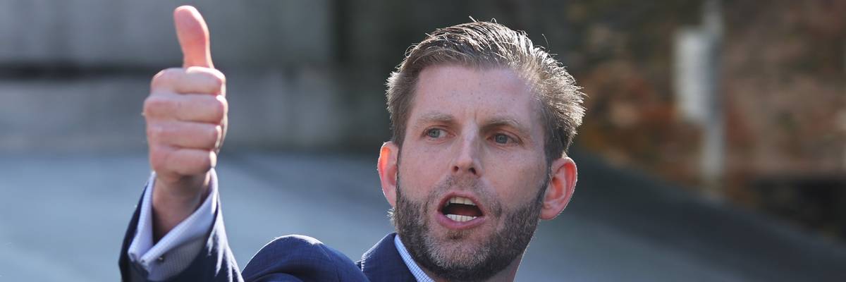 Eric Trump, executive vice president of Trump Organization Inc.