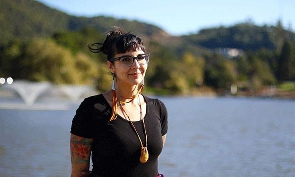 Eriel Deranger belongs to the Athabasca Chipewyan First Nation of Alberta, Canada, and has emerged as a powerful voice against tar sands, the world's largest industrial project. Deranger is a tireless advocate for the rights of the First Peoples of Canada, raising awareness of the impact of tar sands on the culture, health, and sacred lands of indigenous communities.