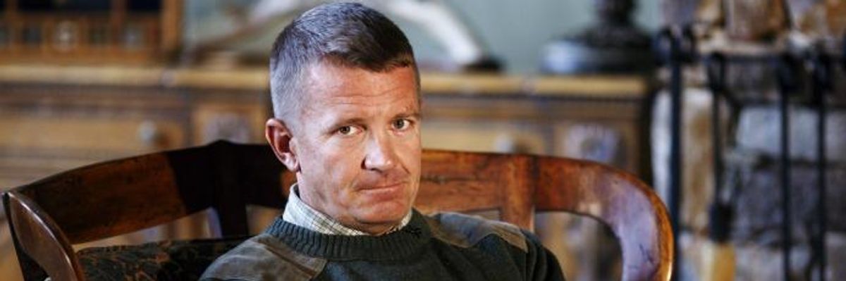 New Questions as 'Notorious Mercenary' Erik Prince Re-emerges in Trump Storyline