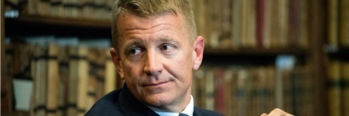 Report of Illegal $80 Million Arms Transfer by Erik Prince to Libyan Warlord Raises Question of Who's Backing Former Blackwater CEO