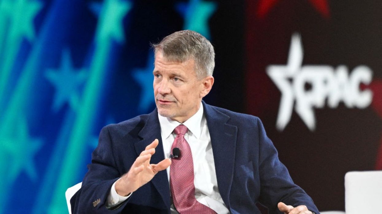 Erik Prince speaks at CPAC 2025