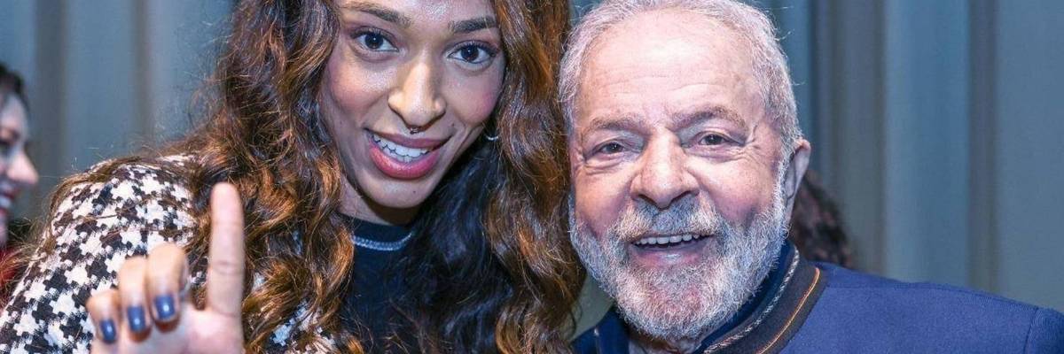 Erika Hilton and Lula