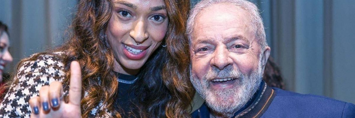 Erika Hilton and Lula