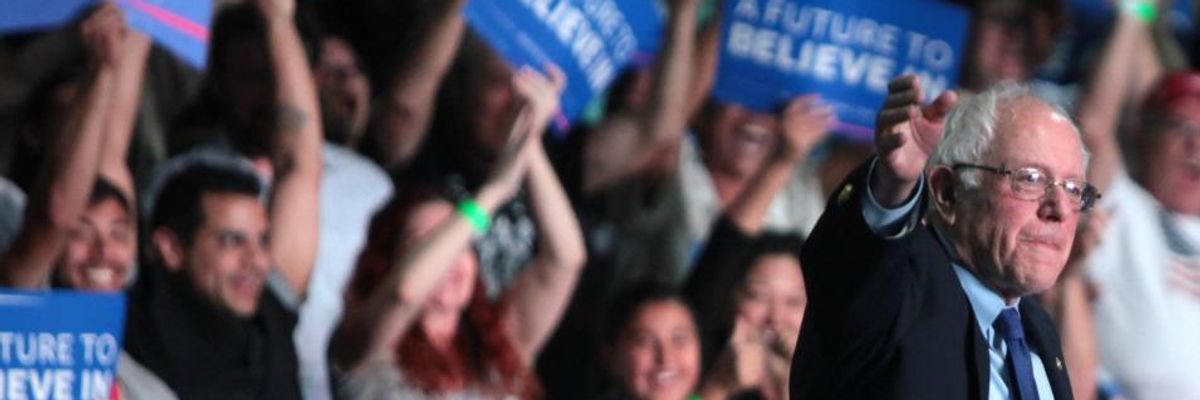 Sanders Encourages Struggle Against Establishment Politics To Continue