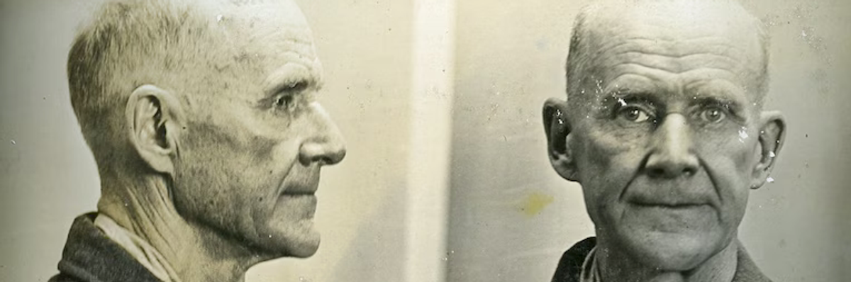 Eugene V. Debs mug shot