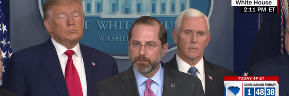 Trump's Ludicrous Handling of the Coronavirus