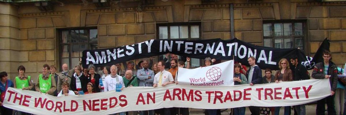 International Arms Trade Treaty: Children of the World - We are Standing Watch for You