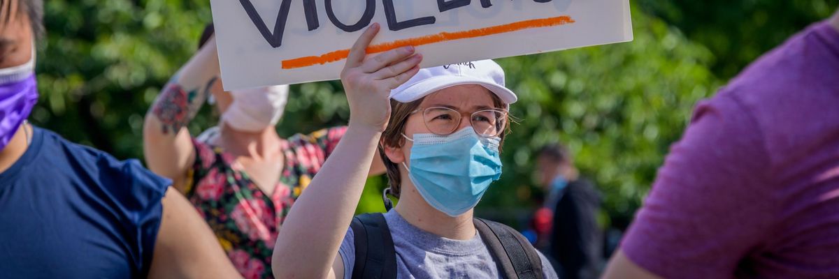 Eviction is Violence sign