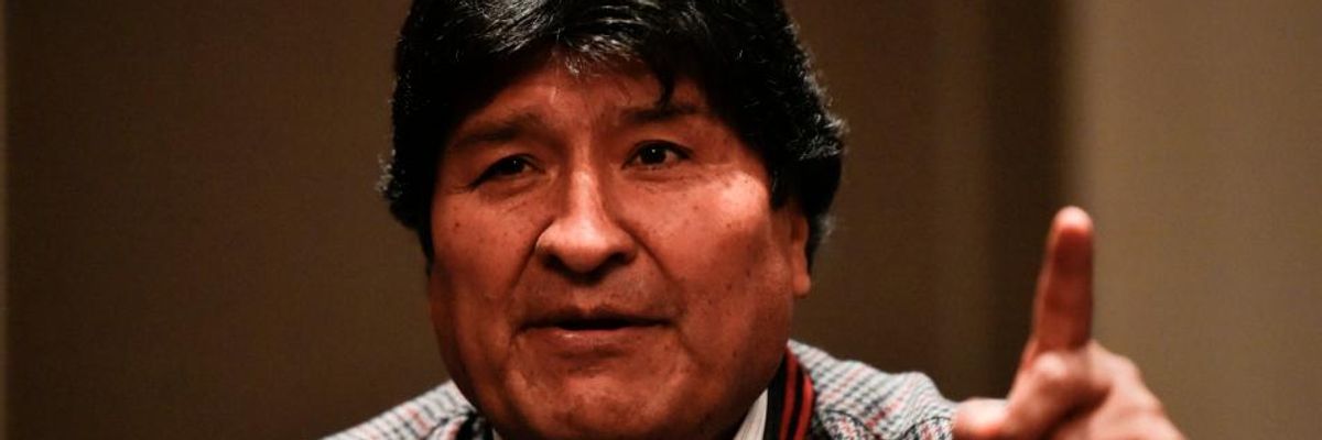 Evo Morales Calls for 'Truth Commission' to Expose Deceitful Role of US-Backed OAS in Bolivia Coup