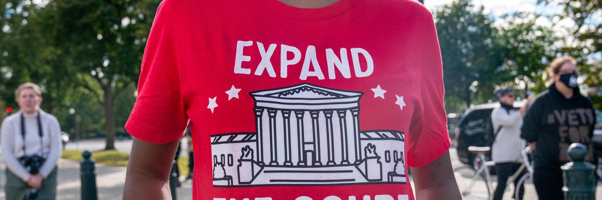 "Expand the Court" protest