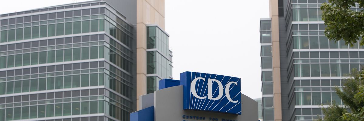 Exterior of the Center for Disease Control (CDC) headquarters is seen on October 13, 2014 in Atlanta, Georgia.