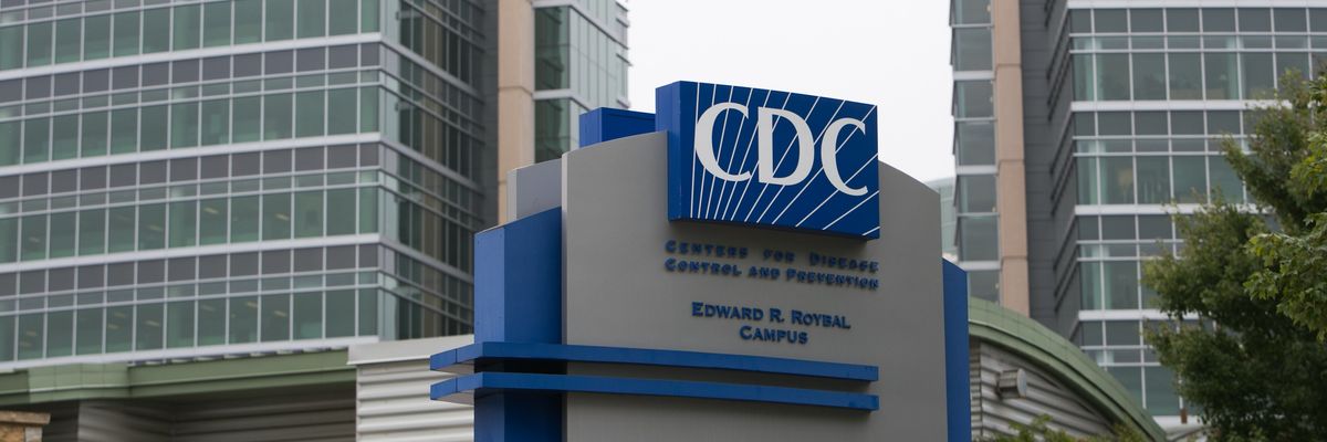 Exterior of the Center for Disease Control (CDC) headquarters is seen on October 13, 2014 in Atlanta, Georgia.