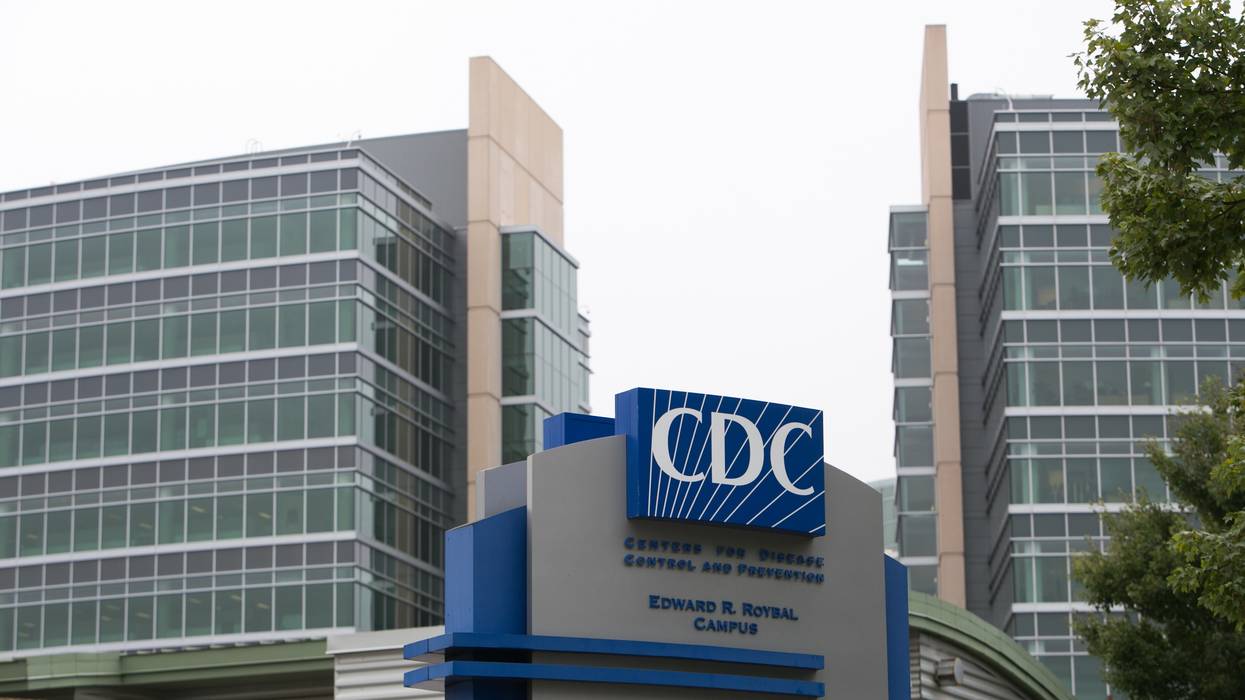 Exterior of the Center for Disease Control (CDC) headquarters is seen on October 13, 2014 in Atlanta, Georgia.