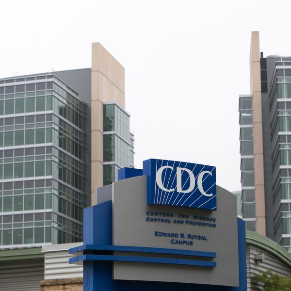 Exterior of the Center for Disease Control (CDC) headquarters is seen on October 13, 2014 in Atlanta, Georgia.