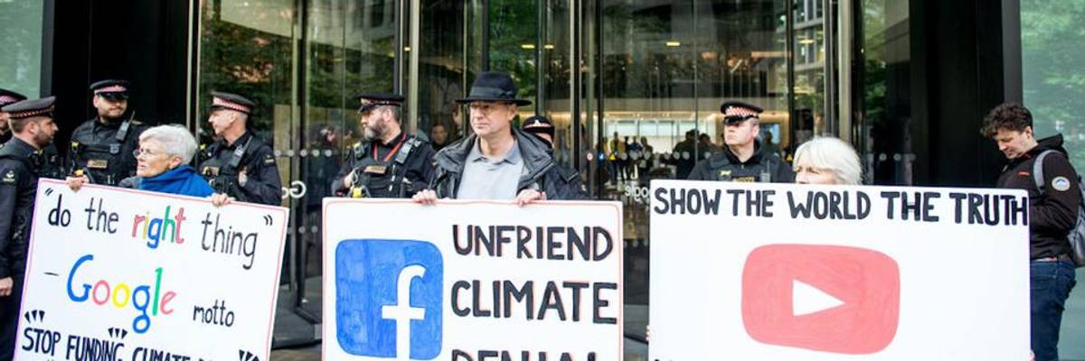 Facebook Profited From Climate Misinformation Even After Vowing to Fight It, Report Shows