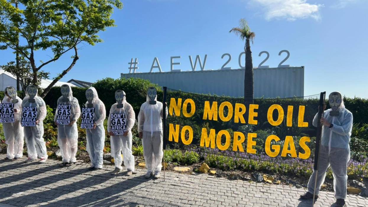 Extinction Rebellion Cape Town Africa Energy Week 2022