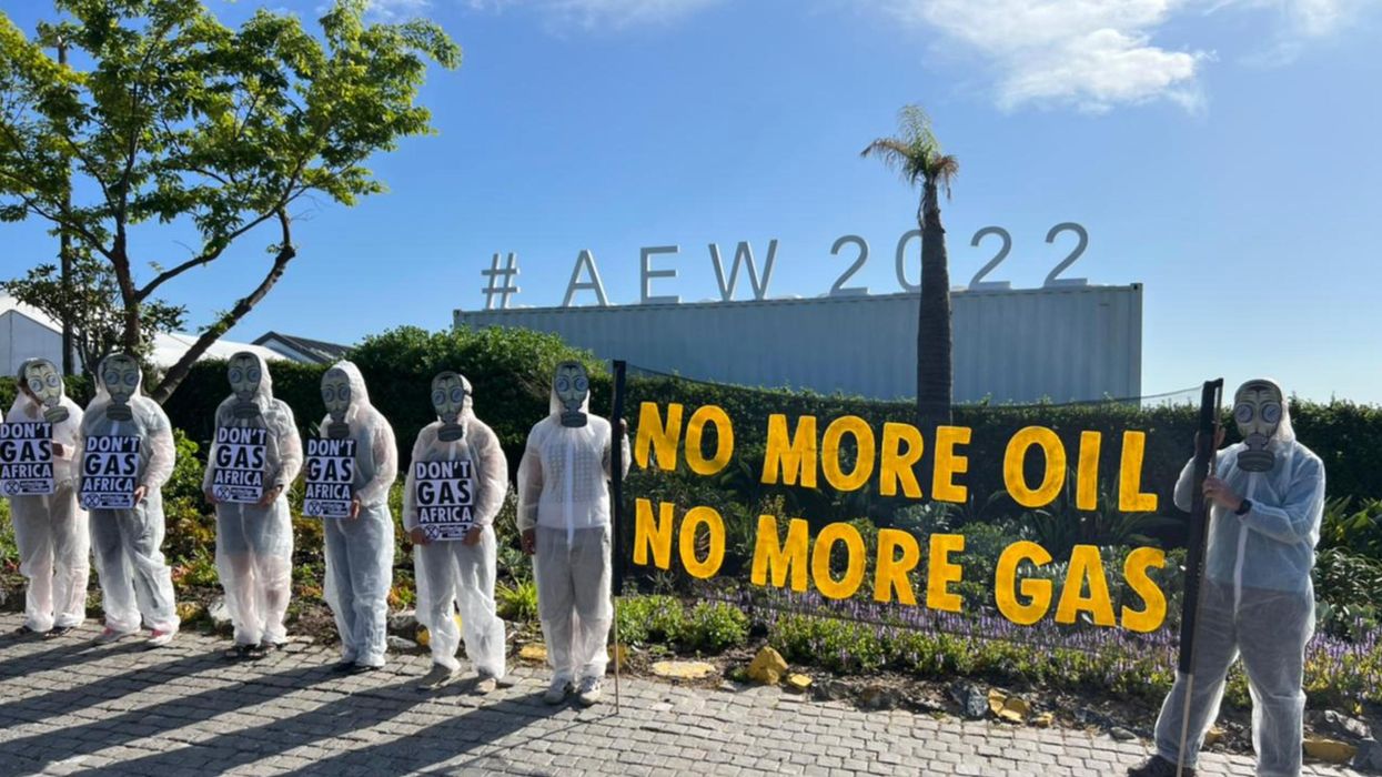 Extinction Rebellion Cape Town Africa Energy Week 2022