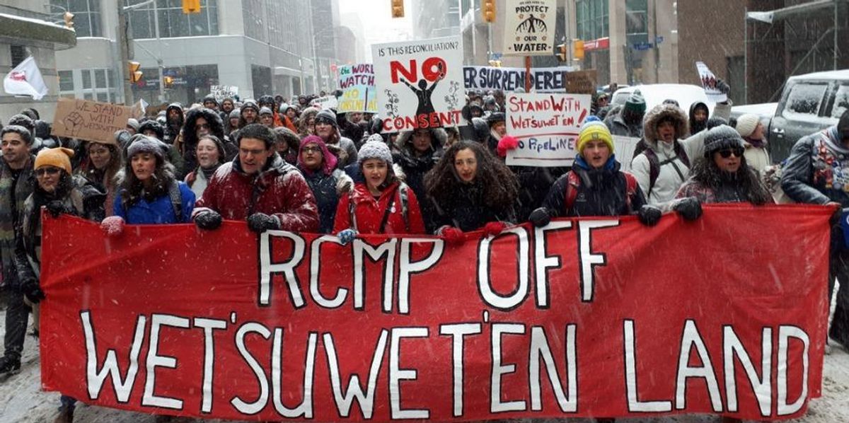 Opinion At the Unist'ot'en Outpost, a Tightknit Group Readies for