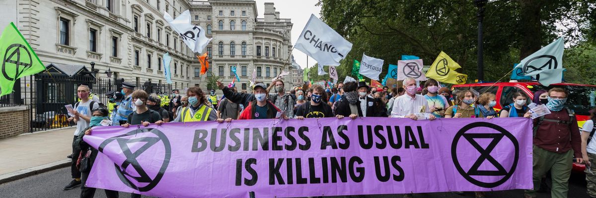 Extinction Rebellion protest