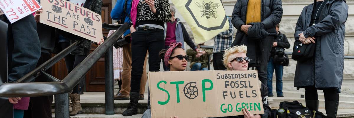 Extinction Rebellion protest