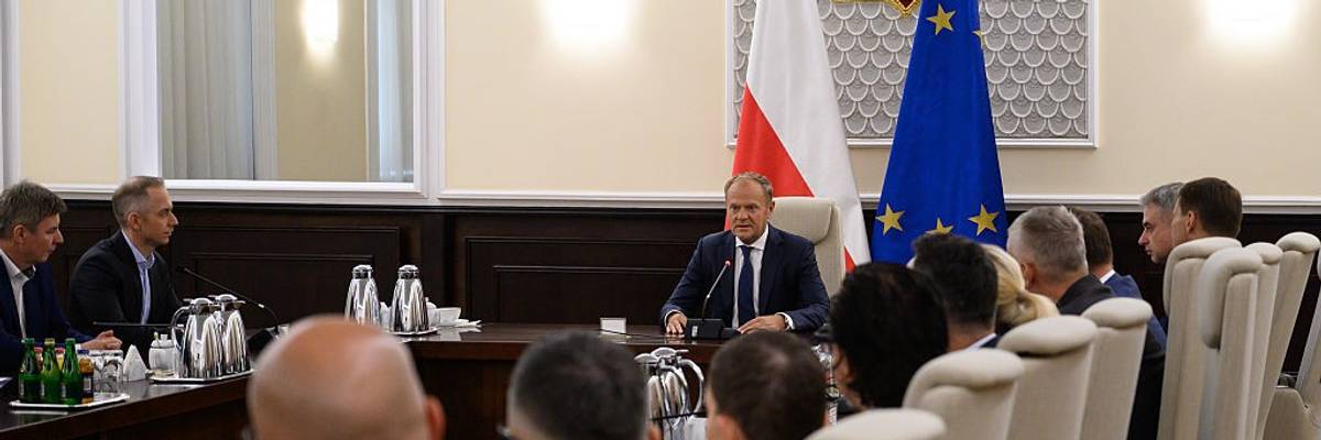 Extraordinary Government Cabinet Meeting Following Drones Downing In Polish Airspace.