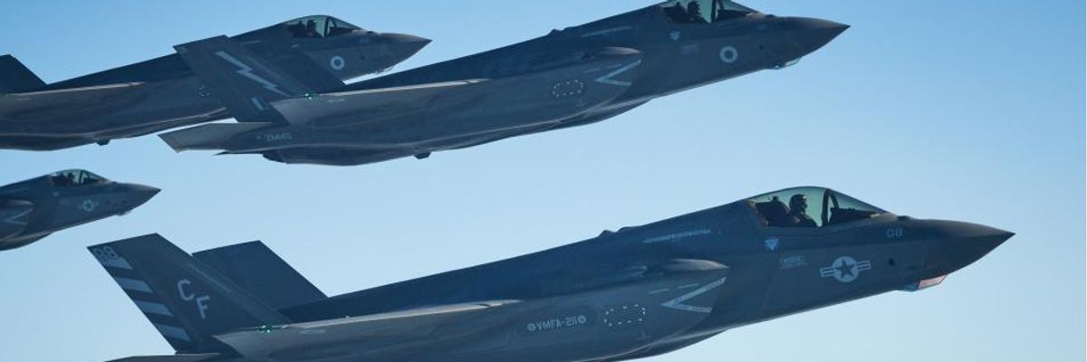 'Shame': Biden to Advance Trump-Era Sale of $23 Billion in F-35s and Armed Drones to UAE