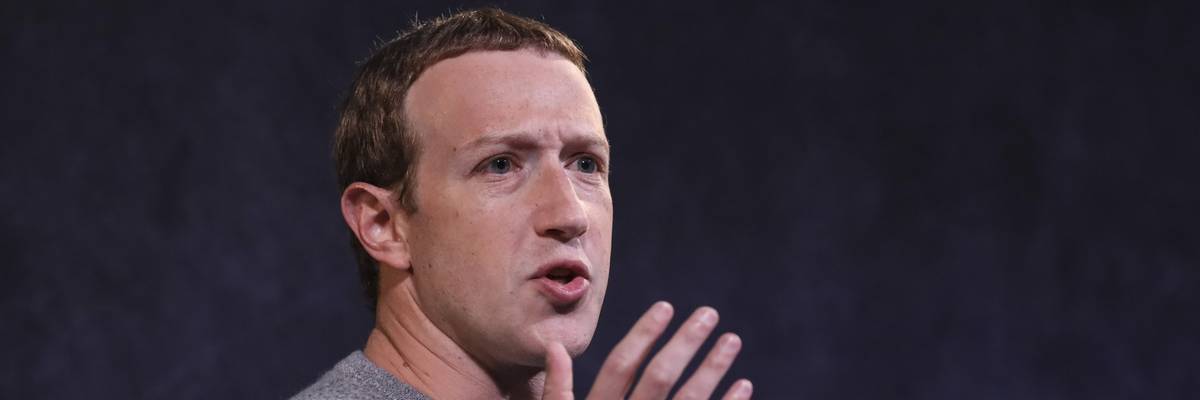 Facebook CEO Mark Zuckerberg speaks about a new feature at the Paley Center For Media on October 25, 2019 in New York City.