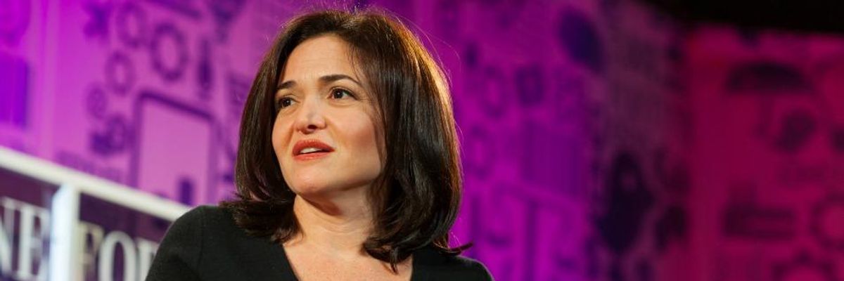 Facebook's Sheryl Sandberg: If You Want Privacy, You're Going to Have to Pay for It