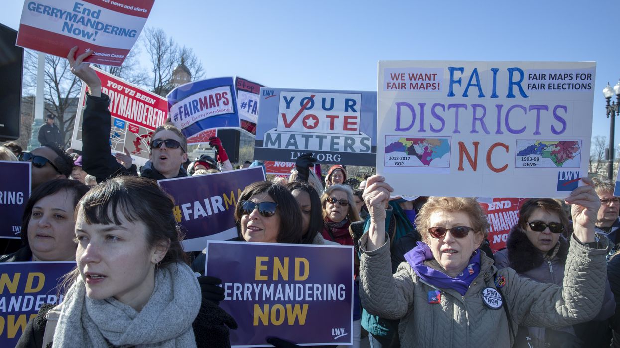 'Fair Maps' Rally Held As Supreme Court Hears Gerrymandering Case
