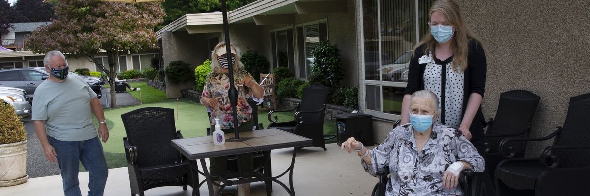 Families Allowed To Reunite At Kirkland Life Care Center, Site Of First Coronavirus Outbreak In US