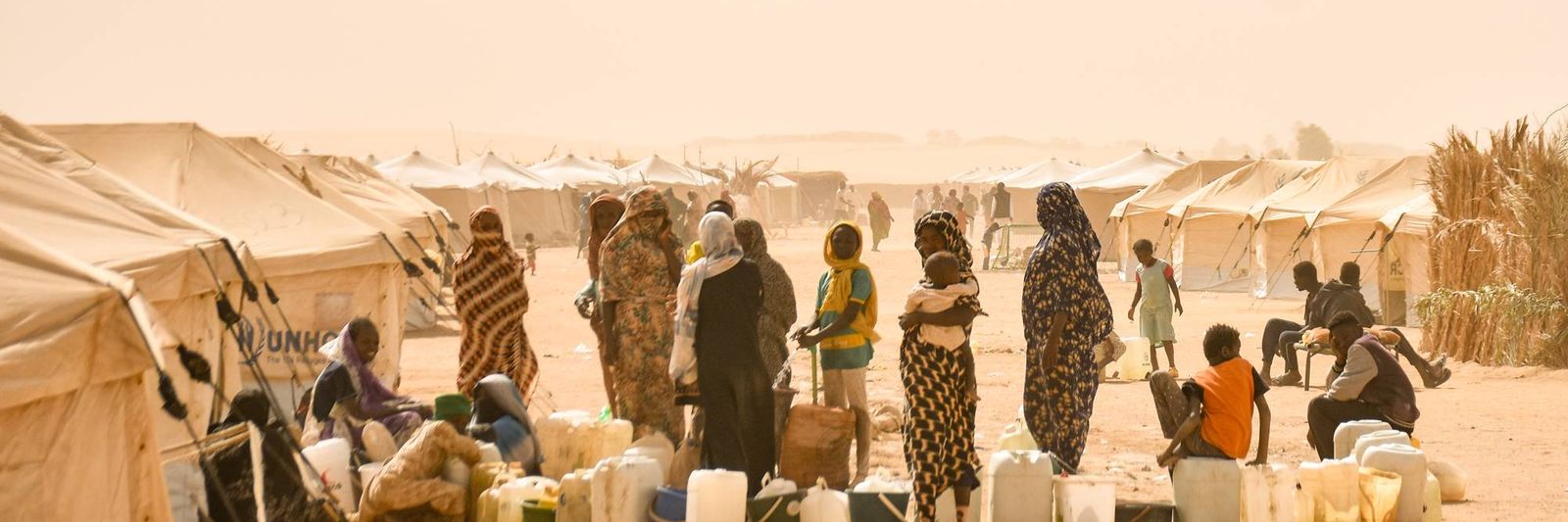 families-gather-at-a-refugee-camp-in-al-