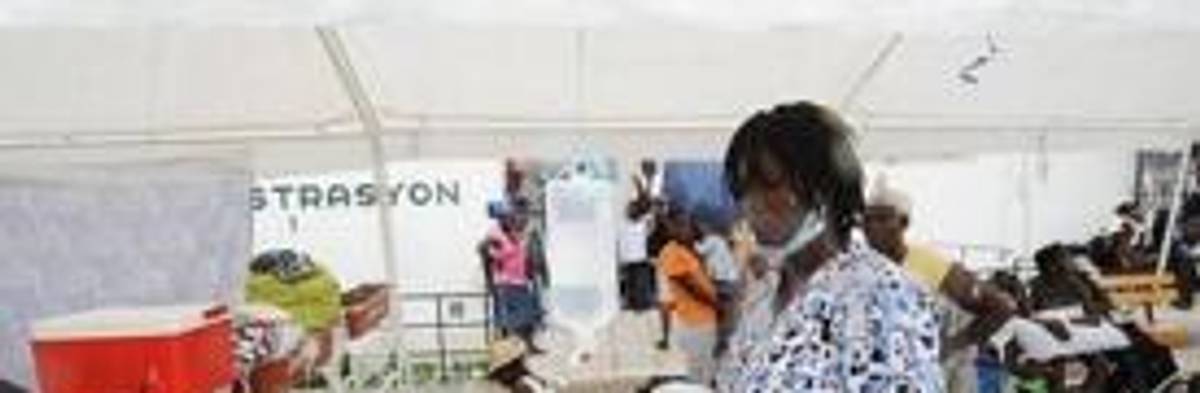 Health Workers Scramble to Keep Cholera Out of Haiti's Crowded Camps