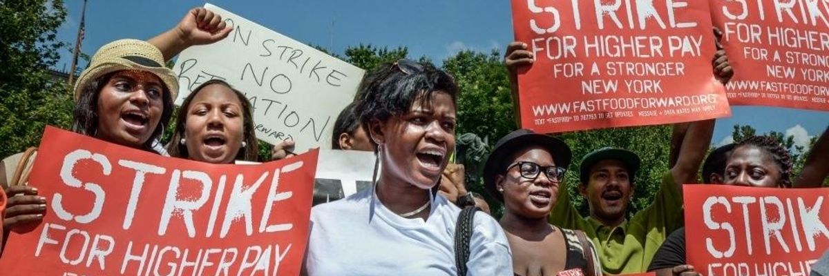 In Boon to Fast Food Worker Strikes, NLRB Goes After McDonald's For "Violating Employees' Rights"