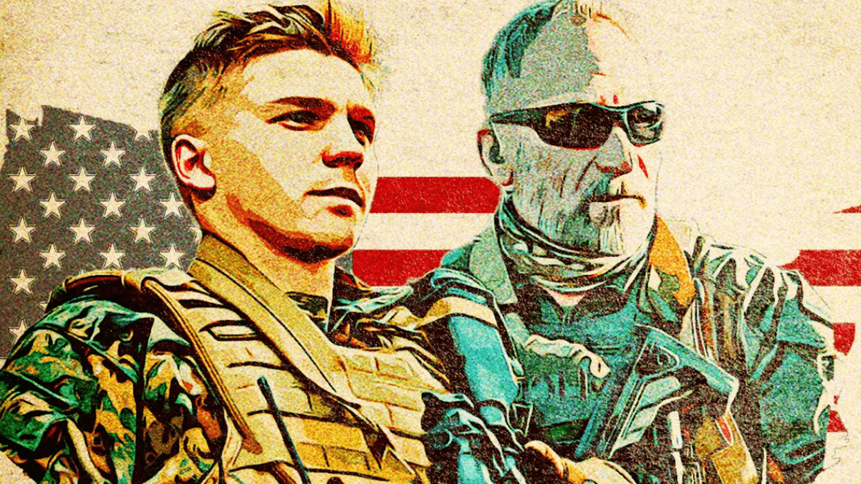 Father and son in ICE ad