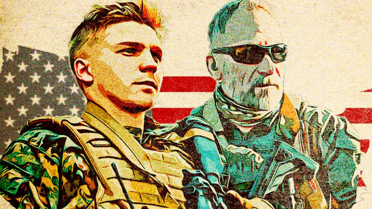 Father and son in ICE ad