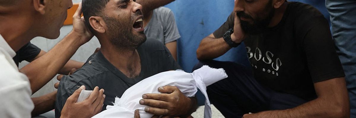 Father mourns 6-month-old son killed by Israeli bombing in Gaza