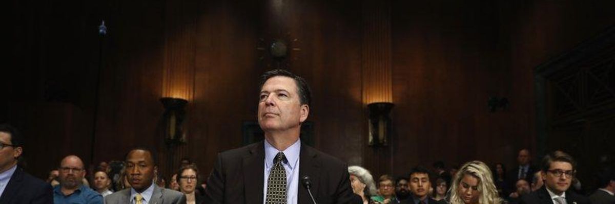 Comey Says Only Reason Assange Not 'Apprehended Yet': He's Out of Reach