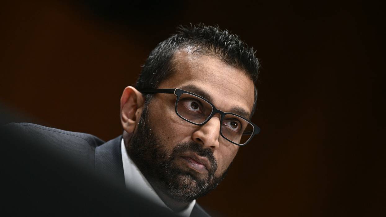 FBI Director Kash Patel testifies during a Senate Appropriations Committee hearing