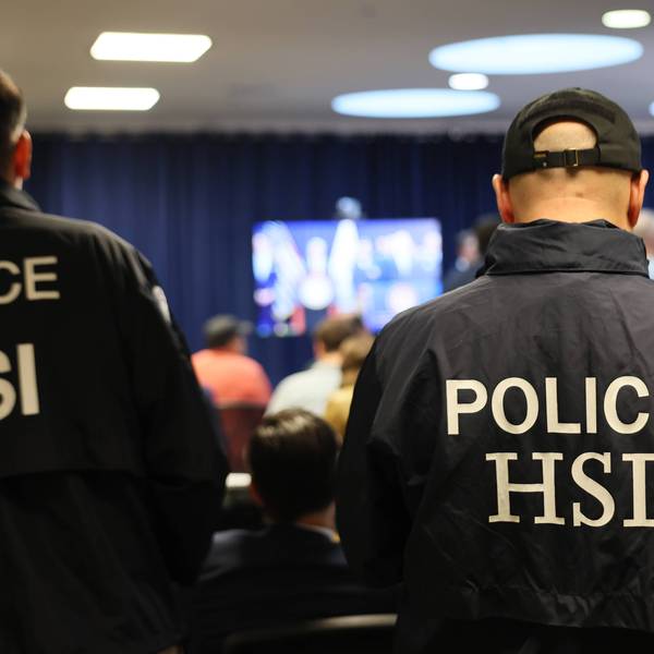 FBI Director Patel And Eastern District U.S. Attorney Nocella Holds News Conference On Major Illegal Sports Gambling Schemes