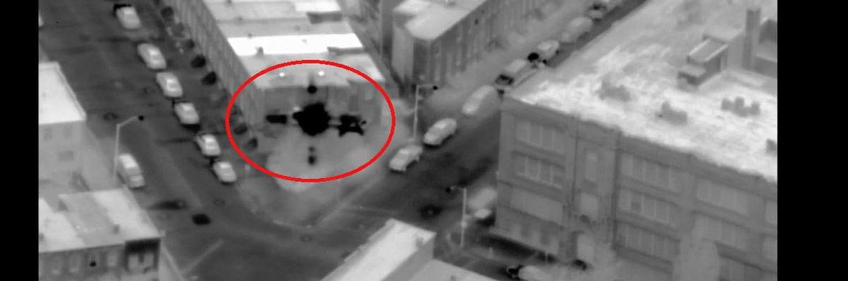 FBI Releases Secret Spy Plane Footage from Freddie Gray Protests