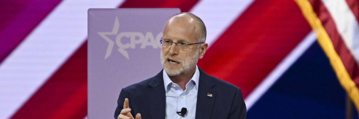 FCC's Brendan Carr speaking at CPAC